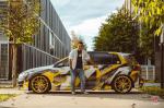 Volkswagen Golf R on Vossen Wheels (HC-3) 2017 года